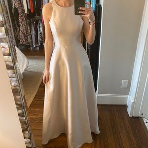 Alfred sung Aline silk dress